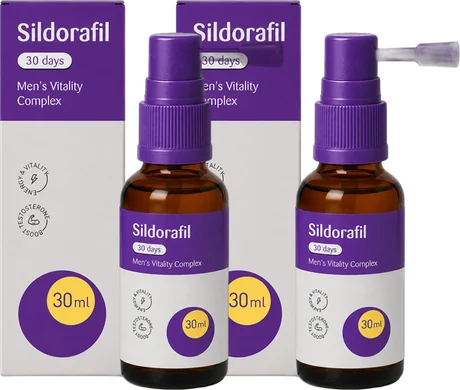 Sildorafil dwie butelki, zapas na 60 dni